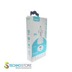 CARGADOR VEHICULAR BWOO BO-CC58 USB+TIPO C