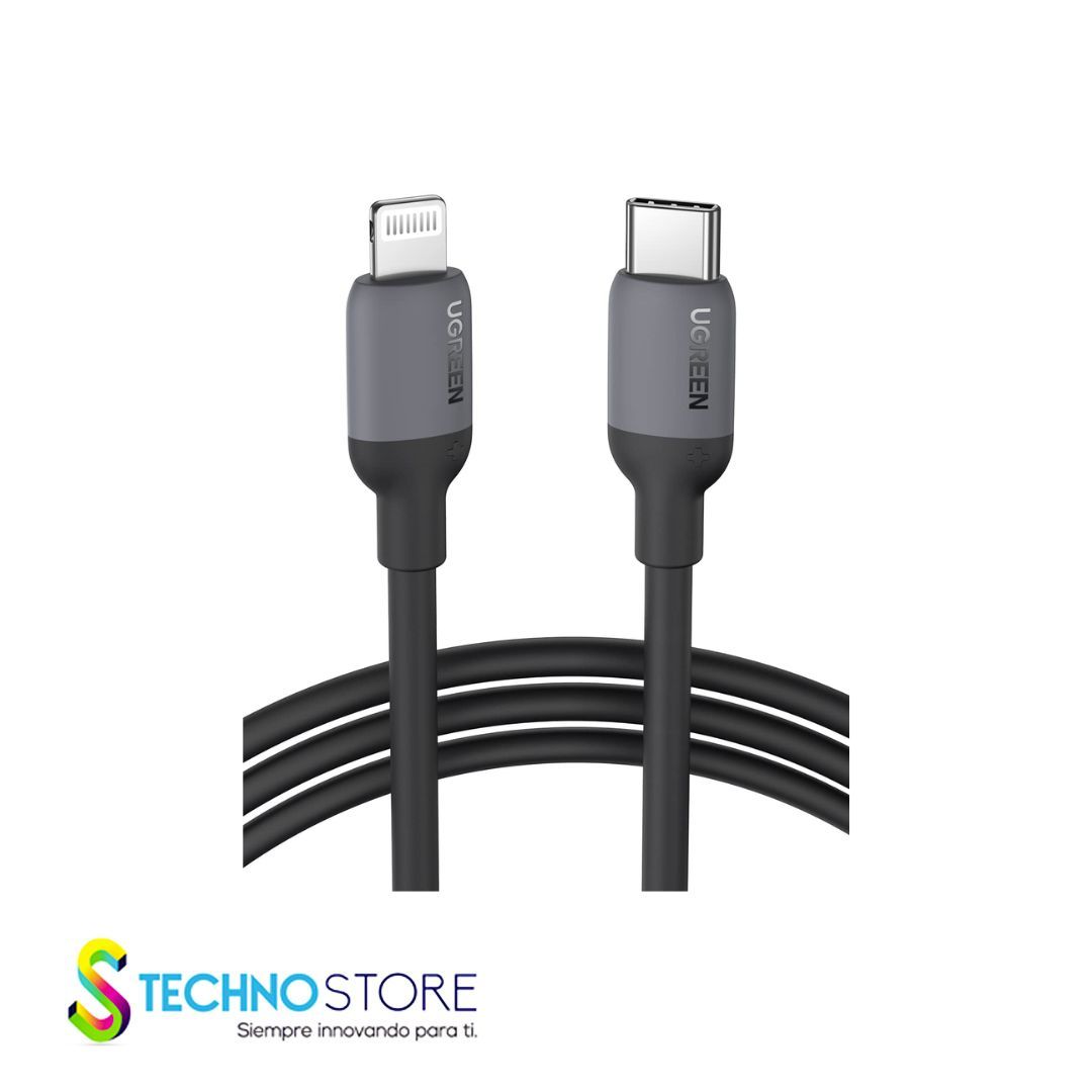 CABLE USB C A IPH 1M SILICON  20304 N