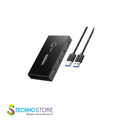 SWITCH BOX 4 PUERTOS USB PARA 2 PC 30768