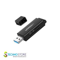 LECTOR DE TARJETAS DUAL USB 40752