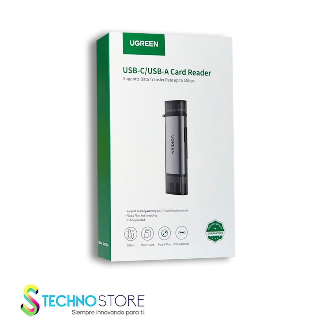 LECTOR DE TARJETAS USB C/ USB 50706