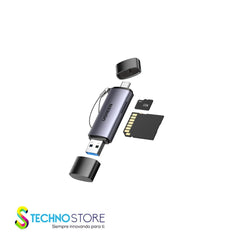 LECTOR DE TARJETAS USB C/ USB 50706