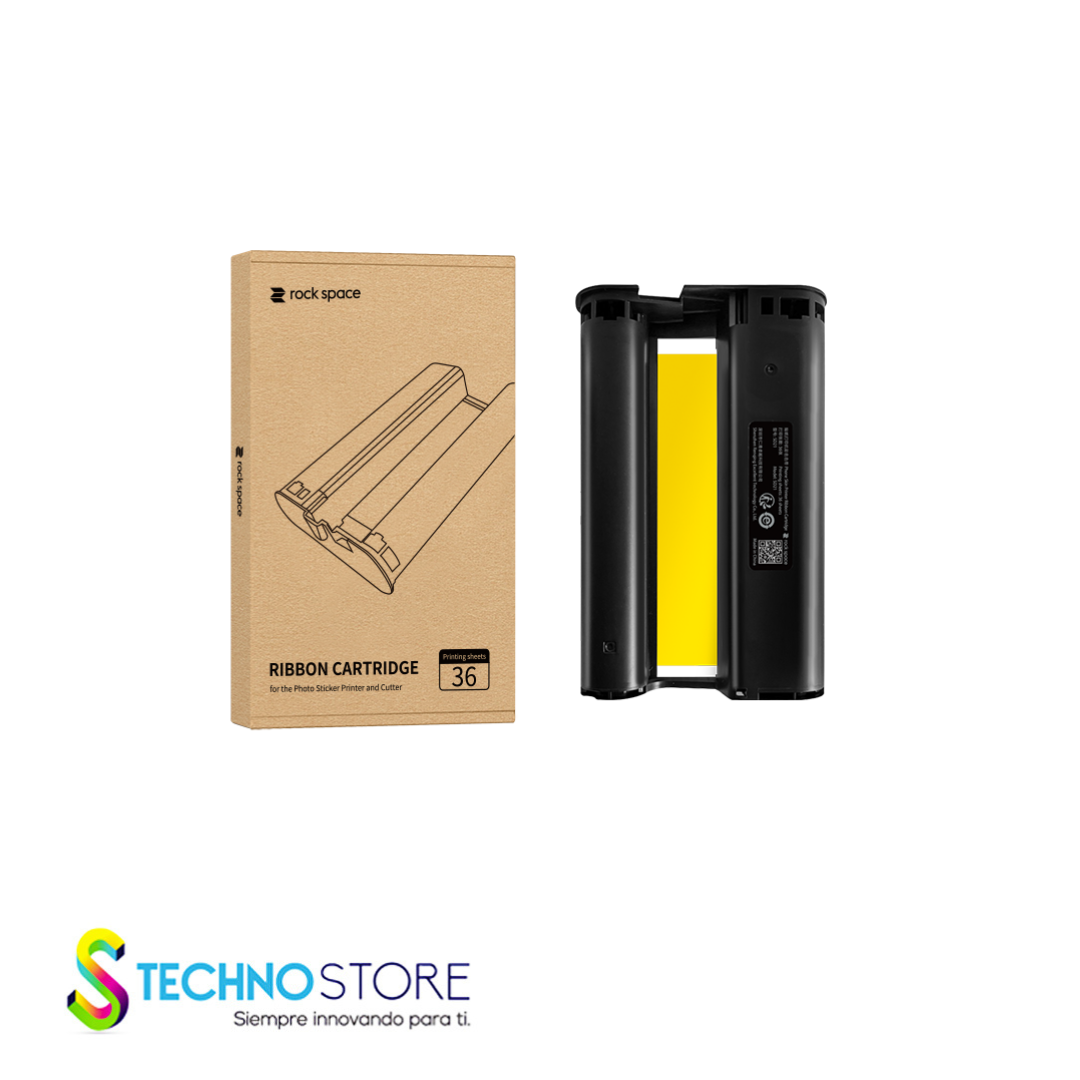 CINTA RIBBON STICKER PRINTER AND CUTTER