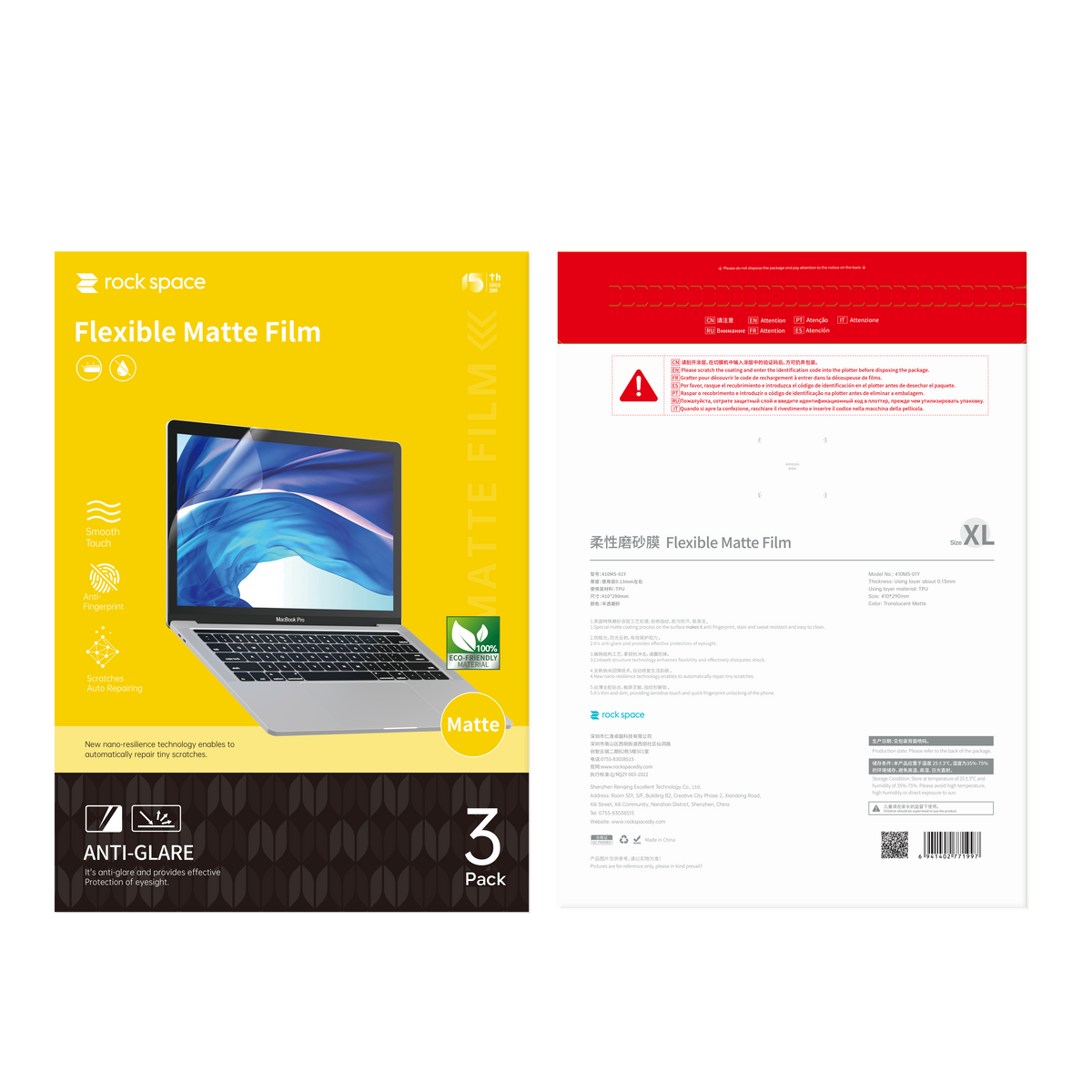 MICA MATTE (LAPTOPS) 410MS-01Y, TALLA XL